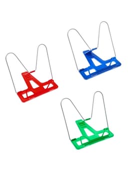 Подставка для книг «Отличный выбор», с пластиковым упором, эконом, МИКС