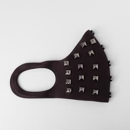 Маска декоративная «Заклёпки», тёмно-серая