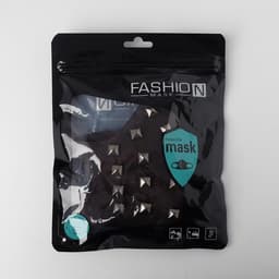 Маска декоративная «Заклёпки», тёмно-серая