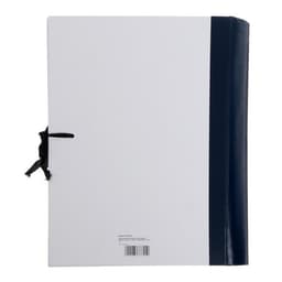 Папка архивная д/переплета А4, на завязках, Calligrata «Форма 21» 100 мм, с гребешками, 4 отв-я