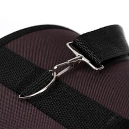 Сумка - переноска для животных, 49×30×35 см, 2 входа, коричневая