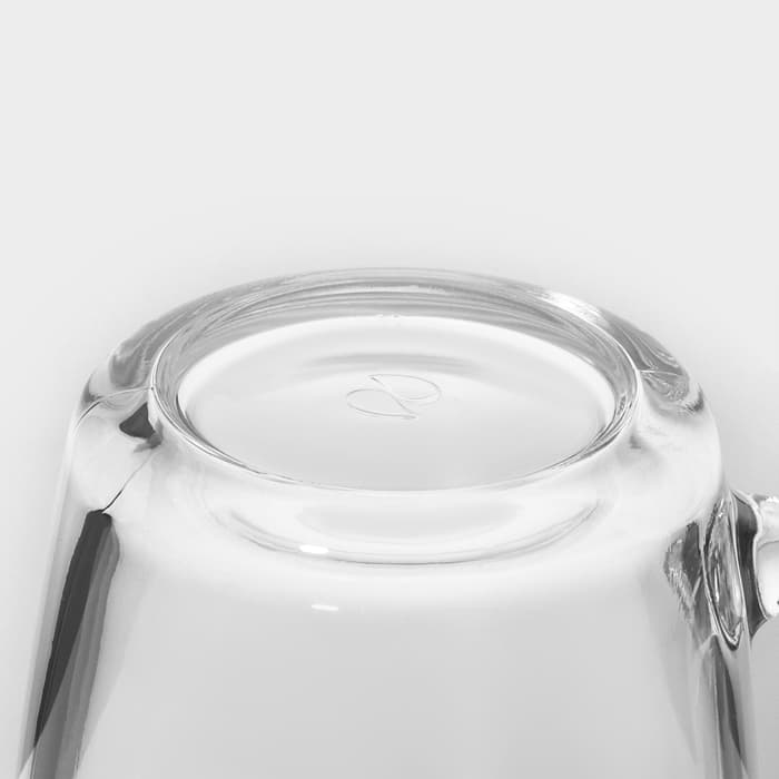 Кружка Paşabahçe Basic, 350 мл, стекло, прозрачная