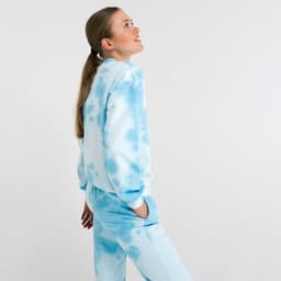 Свитшот женский MINAKU: Casual Collection цвет голубой, р-р 50