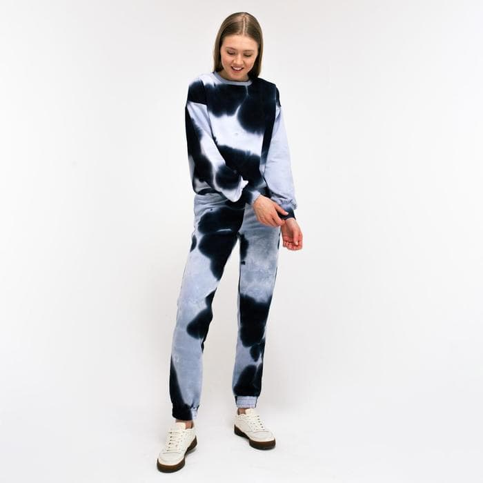 Свитшот женский MINAKU: Casual Collection цвет синий, р-р 42