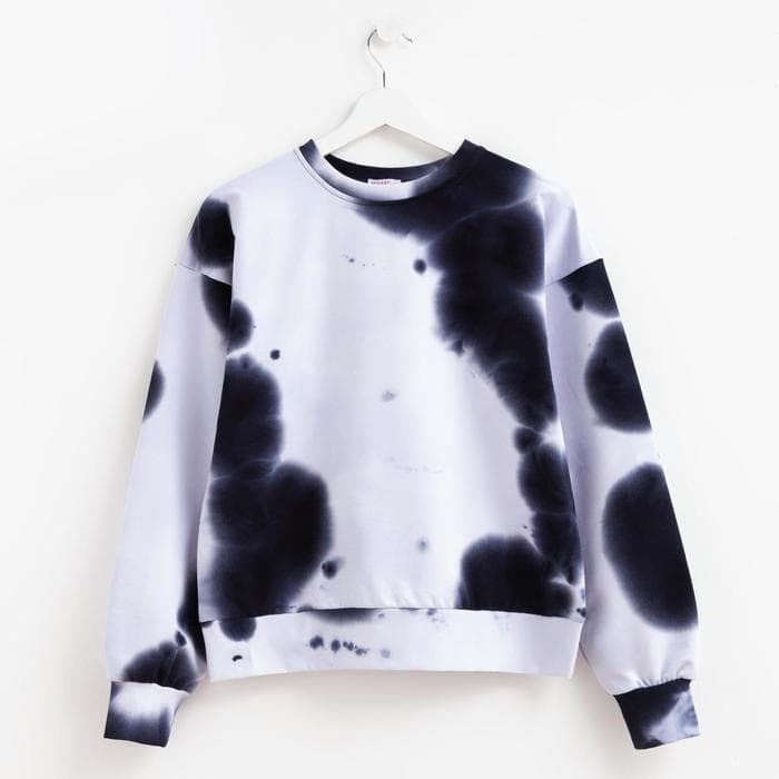 Свитшот женский MINAKU: Casual Collection, синий, размер 44