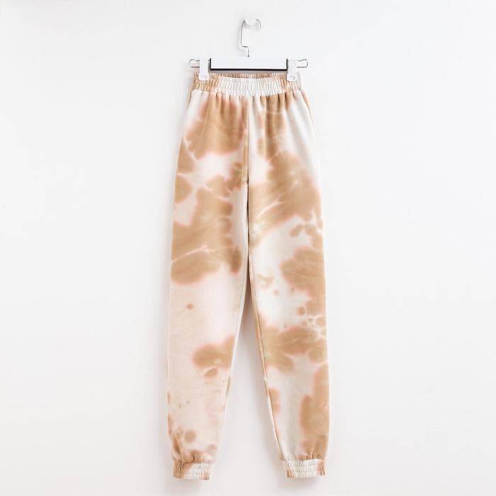 Брюки женские спортивные MINAKU: Casual Collection, бежевые, размер 42