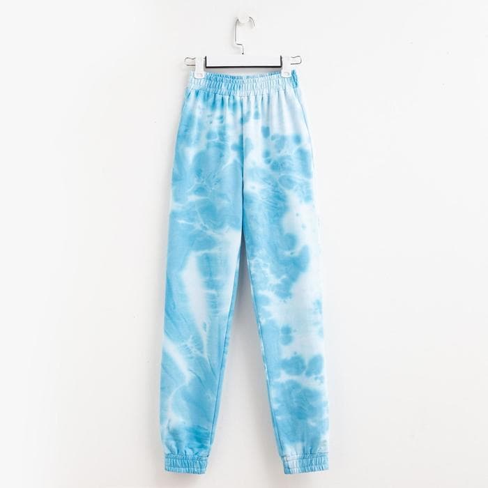 Брюки женские спортивные MINAKU: Casual Collection, голубые, размер 42