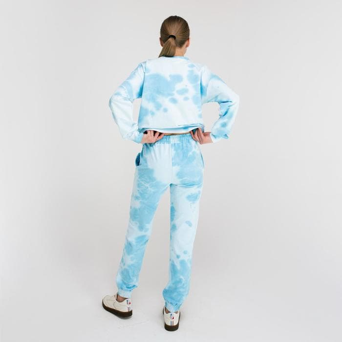 Брюки женские спортивные MINAKU: Casual Collection, голубые, размер 44