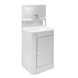 Умывальник «ТермМикс», с ЭВН, пластиковая мойка, 1250 Вт, 17 л, цвет белое серебро