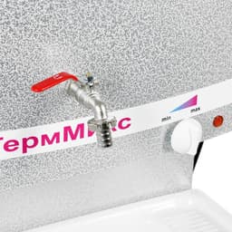 Умывальник «ТермМикс», с ЭВН, пластиковая мойка, 1250 Вт, 17 л, цвет белое серебро