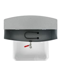 Умывальник «ТермМикс», с ЭВН, пластиковая мойка, 1250 Вт, 17 л, цвет белое серебро