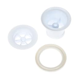 Умывальник «ТермМикс», с ЭВН, пластиковая мойка, 1250 Вт, 17 л, цвет белое серебро