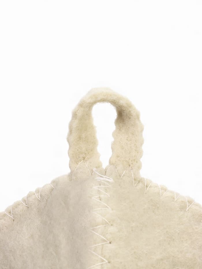 Набор для бани, шерсть 30%, полиэфир 70%, 3 предмета: шапка, рукавица, коврик, «Добропаровъ»