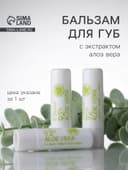 Бальзам для губ оттеночный «Алоэ»
