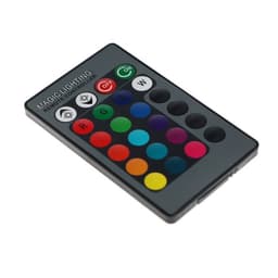 Лампа светодиодная RGB+W, с пультом, А60, 10 Вт, 800 Лм, Е27, 220 В