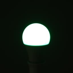 Лампа светодиодная RGB+W, с пультом, А60, 10 Вт, 800 Лм, Е27, 220 В