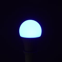 Лампа светодиодная RGB+W, с пультом, А60, 10 Вт, 800 Лм, Е27, 220 В