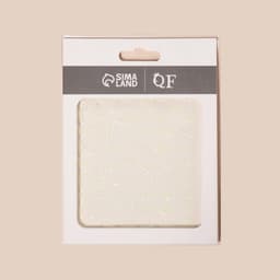 Наклейки для ногтей «Бабочки», флуоресцентные, белые