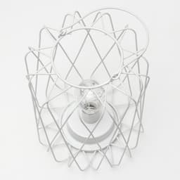 Ночник лофт 16451/1WT LED от батареек 3хАА белый 17×17×21 см RISALUX