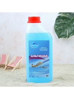 Средство для очистки воды в бассейне Aqualand, от водорослей, 1 л
