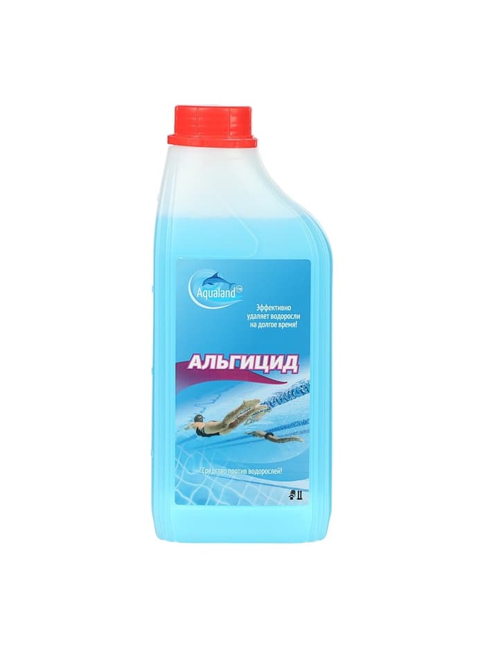 Средство для очистки воды в бассейне Aqualand, от водорослей, 1 л