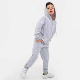 Брюки детские KAFTAN: Basic line, серые, размер 30 (98-104 см)
