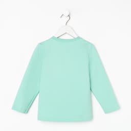 Свитшот для девочки KAFTAN: Basic line, цвет мятный, размер 30 (98-104 см)