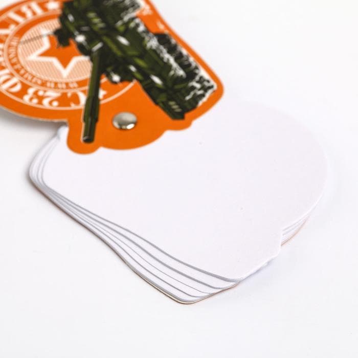 Подарочный набор, блокнот 32 листа и ручка-пуля «23 февраля: Настоящему герою»