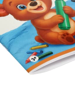 Альбом для рисования Calligrata А4, 40 листов, на скрепке, плотность листов 100 г/м², обложка из мелованного картона, МИКС