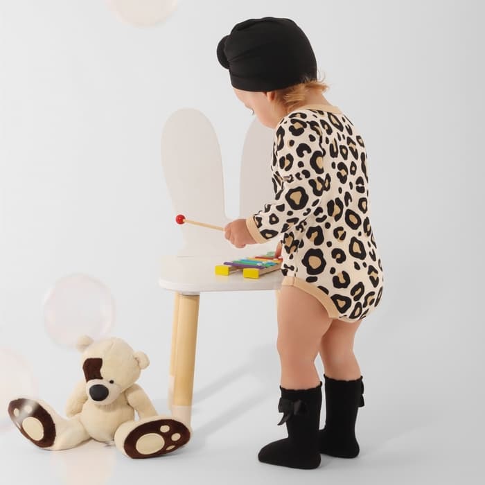 Боди для девочки «Крошка Я. Леопард», рост 80-86 см