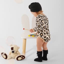 Боди для девочки «Крошка Я. Леопард», рост 80-86 см