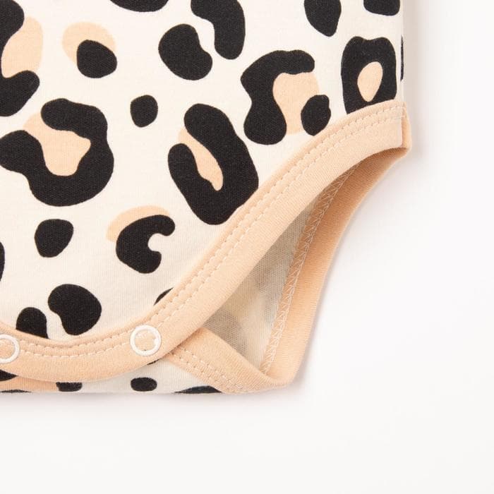 Боди для девочки «Крошка Я. Леопард», рост 86-92 см