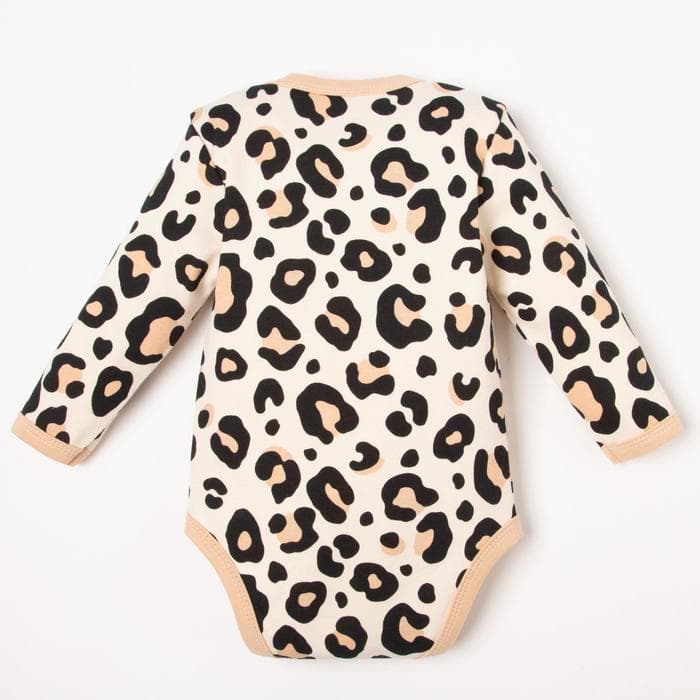Боди для девочки «Крошка Я. Леопард», рост 86-92 см