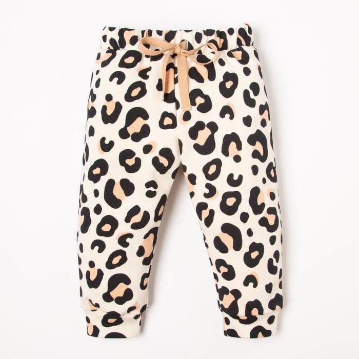 Ползунки - штанишки «Крошка Я. Леопард», рост 62-68 см