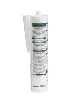 Герметик ECOLUX, силиконизированный, белый, 290 мл