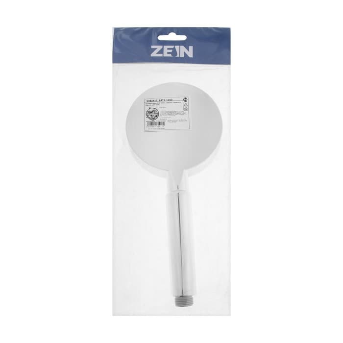 Лейка для душа ZEIN Z0501, пластик, средняя, 5 режимов, хром