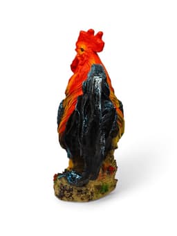 Садовая фигура из полистоуна «Петух андалузский», 42×20×38 см