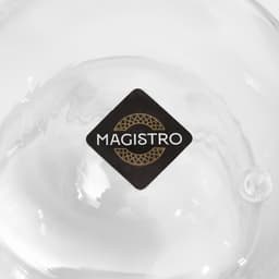 Кружка с двойными стенками Magistro «Дуо», 80 мл, 9×7×6.3 см, стекло, прозрачная