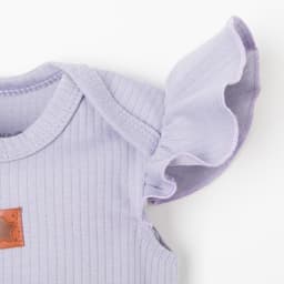 Боди для девочки «Крошка Я» BASIC LINE, рост 62-68 см, сиреневое