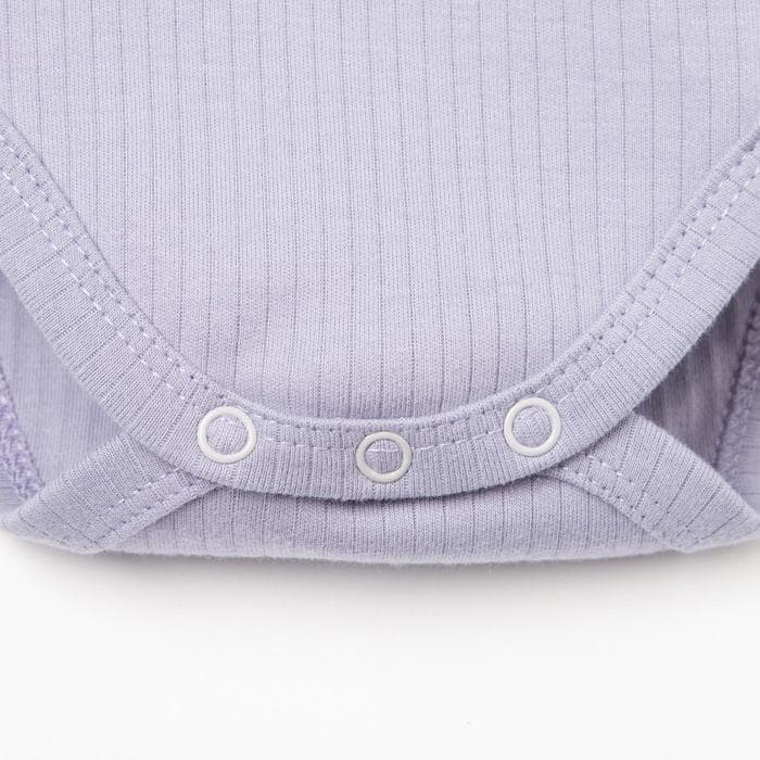 Боди для девочки «Крошка Я» BASIC LINE, рост 62-68 см, сиреневое