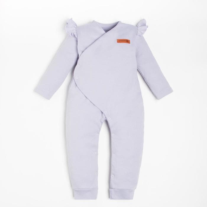 Комбинезон с крылышками для девочки «Крошка Я» BASIC LINE, рост 80-86 см, сиреневый