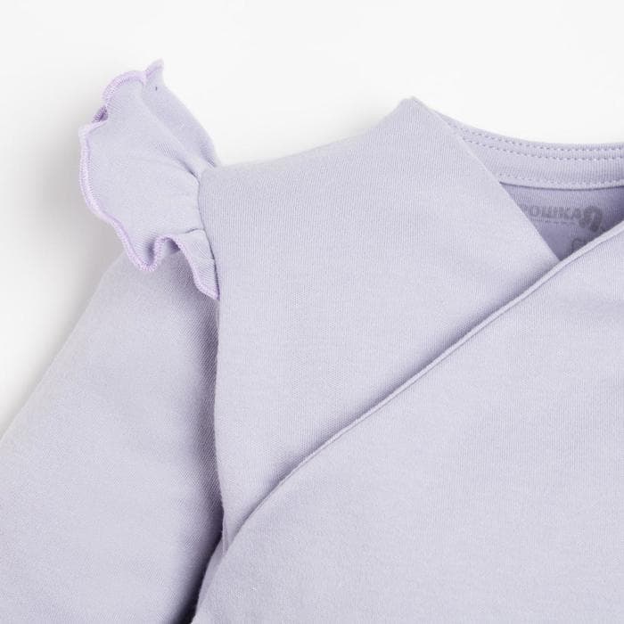 Комбинезон с крылышками для девочки «Крошка Я» BASIC LINE, рост 80-86 см, сиреневый