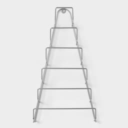 Подставка для крышек подвесная, 23×7×42 см, хром