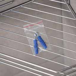 Полка для ванной угловая, 20.5×20.5×6.5 см, хром