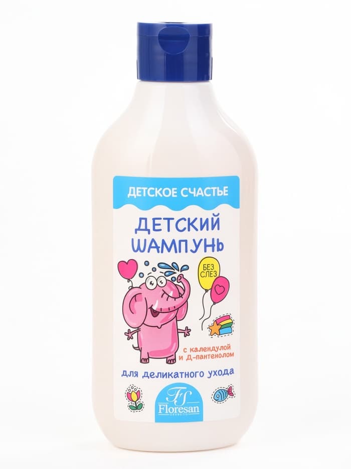 Шампунь детский Floresan, с экстрактом календулы и витамином Е, 300 мл