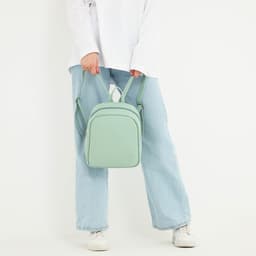 Рюкзак школьный из искусственной кожи Unique 28×24×9 см