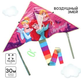 Воздушный змей «Мечтай», Принцессы, 70×105 см