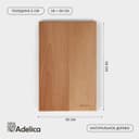 Доска разделочная Adelica «Профессиональная», 60×30×2 см, дерево бук