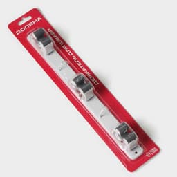 Держатель для швабр Доляна, 35×5×3 см, 3 отделения, крепление саморезы в комплекте