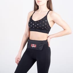 Сумка поясная для бега It‘s your time, на молнии, чёрная